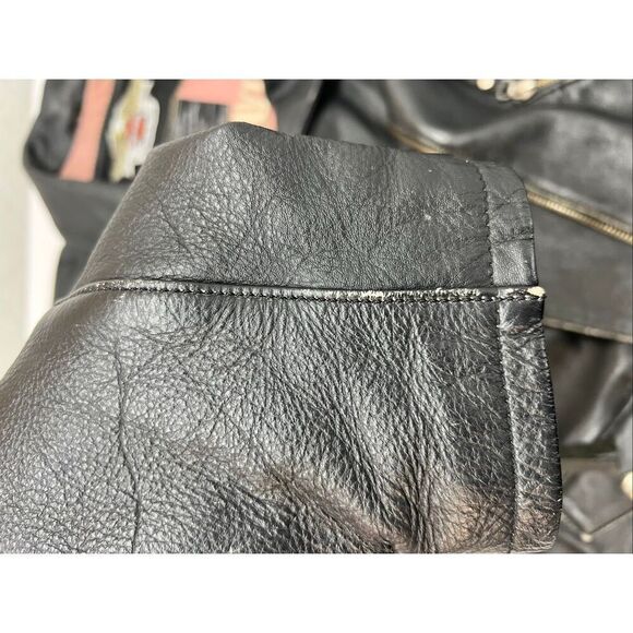 Vintage Harley Davidson Women’s Leather Jacket plus size 2W - Picture 12 of 16